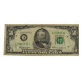 1969 $50.00 Federal Reserve STAR Note