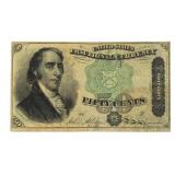 FR-1379 Dexter Fractional Currency 50 Cent Note
