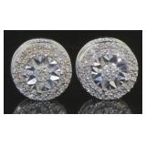 Brilliant Diamond Stud Earrings