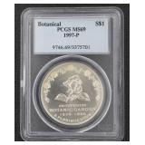 1997 P - PCGS MS69 Botanical Garden