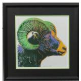Ram Giclee by Andy Warhol