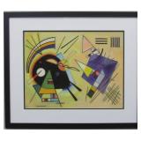 Black & Violet Giclee by Wassily Kandinsky