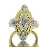 Antique Style 1/4 ct Diamond Dinner Ring Antique Style 1/4 ct Diamond Dinner Ring