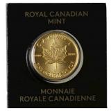 One Gram .999 Gold Royal Canadian Mint Maple Leaf One Gram .999 Gold Royal Canadian Mint Maple Leaf