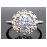 14kt Gold 2.38 ct Round Brilliant Diamond Ring