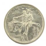 1925 AU Stone Mtn Silver Half Dollar