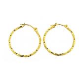 14kt Gold Hoop Earrings