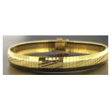 14kt Gold Aurafin Italan 8" Bracelet *Quality