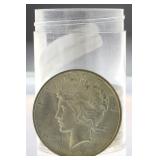 Mixed Date Collection Peace Silver Dollars