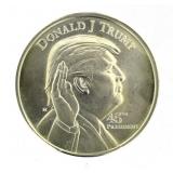 Donald Trump .999 Pure Silver One Ounce Coin