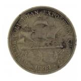 1893 Columbus Expo Silver Half Dollar
