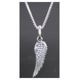 Beautiful Half Wing Pendant w/ Chain