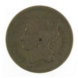 1868 - Liberty 3 Cent Nickel