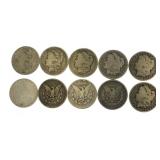 Collection Mixed Date Pre-21 Morgan Silver Dollars
