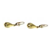 14kt Gold Large Dangle Earrings