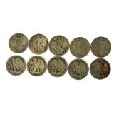 1917 Walking Liberty Silver Halves *Key Date