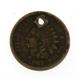 1863 Indian Head Cent