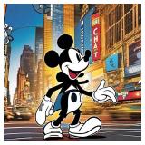 Time Square 2 Hand Signed by Charis