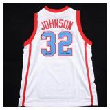Autographed Magic Johnson Jersey