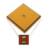 HERMES Designer H Necklace