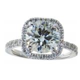 14kt Gold 2.74 ct VS Lab Diamond