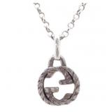 GUCCI GG Sterling Silver Necklace