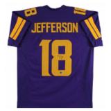 Autographed Justin Jefferson Jersey