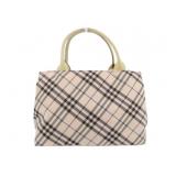 Burberry Pink Nova Check Hand Bag