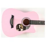 Autographed Shania Twain Acoustic Guitar