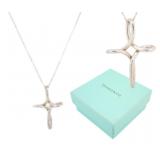 Tiffany & Co. Open Cross Necklace
