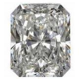 Radiant Cut 6.57 Carat Lab Diamond