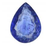 GIA Certified Pear Cut 8.80 ct Natural Tanzanite