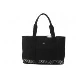Burberry Black Nova Check Tote Bag