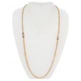 Christian Dior Logo Chain Necklace