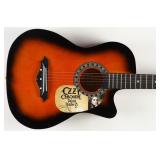 Autographed Ozzy Osbourne Acoustic Guitar
