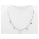 Tiffany & Co. Peretti Tear Drops Necklace