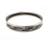 Hermes Emaille Bangle Bracelet