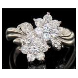 Platinum 1.05 ct VS Brilliant Diamond Ring