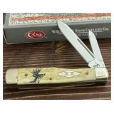 2007 Case XX 6215 Antique Smooth Bone Deer Knife