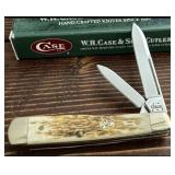 2004 Case XX 6215 Amber Jigged Bone Bass Pro Knife