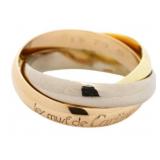 18k Gold CARTIER Trinity Ring