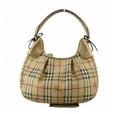 BURBERRY Novacheck With Horse Shoulder Bag