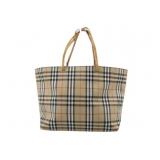 Burberry Beige Nova Check Shoulder Bag