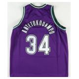 Autographed Giannis Antetokounmpo Jersey