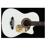 Autographed Ozzy Osbourne Acoustic Guitar