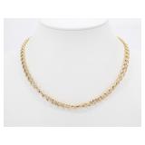 CHANEL Gold Fashion Link Necklace