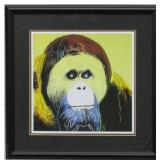 ORANGUTAN END ANIMAL SERIES GICLEE BY ANDY WARHOL