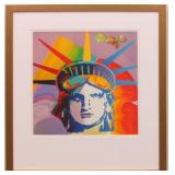 LIBERTY HEAD GICLEE BY PETER MAX
