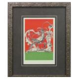 FUNNY DREAMS PANTAGRUEL PRINT PLATE SIGN DALI