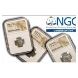 AD 306-410 NGC Certified Christian Era Bronze Coin